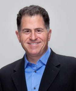 michael dell, à la tête d'une fortune confortable.