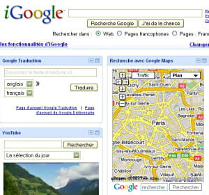 google gagne trois places.