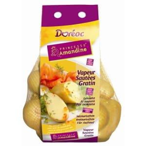la princesse amandine a inauguré le système de marque pour la pomme de terre.