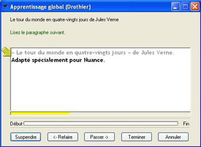paramétrage de la voix sous dragon naturally speaking 10