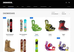exemple d'un thème shopify.