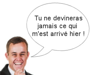avec lui, tout est prétexte à ne pas travailler.