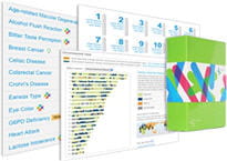 23andme, dans laquelle google a investi 3,9 millions de dollars propose aux