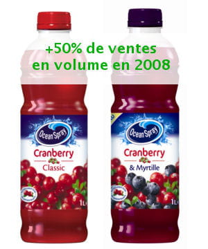 l'ocean spray cranberry.
