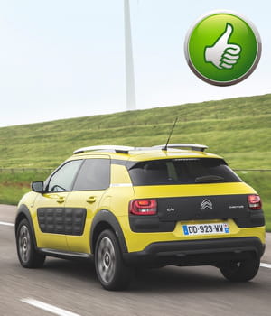 le design audacieux de la citroën cactus est apprécié des observateurs et des