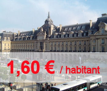 ces dépenses sont en hausse de 2,58% sur un an.