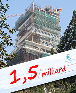 la tour ambani à bombay en 2009.