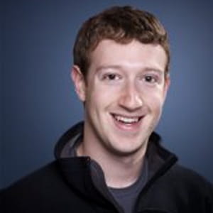 mark zuckerberg, fondateur de facebook.