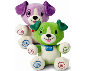 'mon ami scout', une peluche interactive de leapfrog, 30 euros.