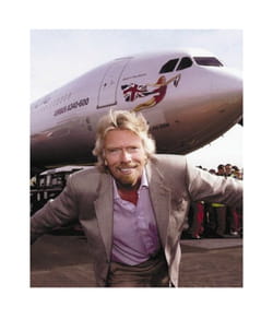 richard branson a lancé sa maison de disques à 22 ans.