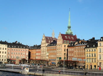 une vue de stockholm.
