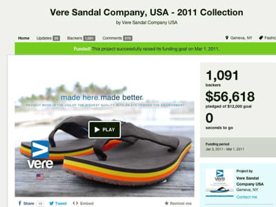 vere sandals