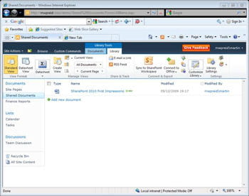sharepoint, ou le partage documentaire en entreprise.