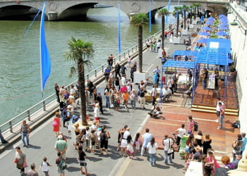 en 2009, paris plage a battu des records de fréquentation... et de coût