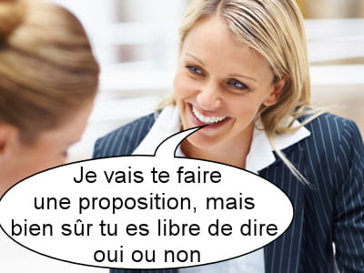 une liberté toute relative.