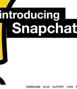 l'utilisation de snapchat a explosé en 2013.