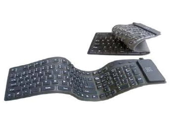le flexiclavier peut surprendre plus d'un amateur de high tech.