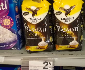 pour revaloriser un produit basique, rien de tel qu'un packaging noir et or.