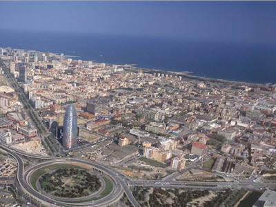 vue d'ensemble du district 22@barcelona
