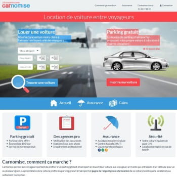 carnomise, le ouicar des aéroports