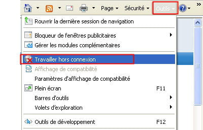le mode hors connexion est bien pratique en déplacement.