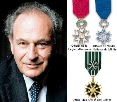gérard bremond réconcilie économie et culture sur sa boutonnière.