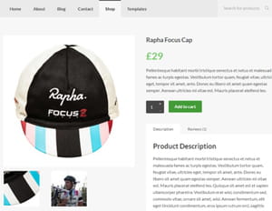 peddlar peut tout à fait convenir pour un site de e-commerce, mais pas