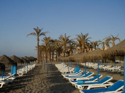une plage espagnole, en andalousie.