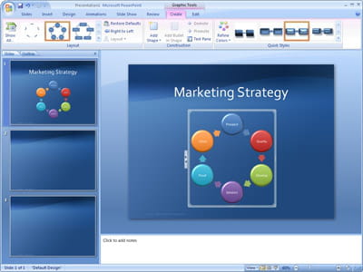 le logiciel dans sa version office 2007