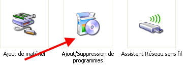 l'onglet de l'application