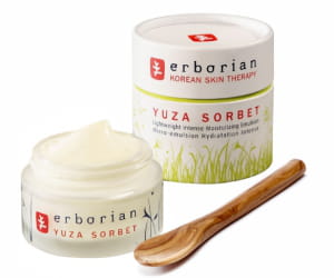yuza sorbet erborian, 42 euros.