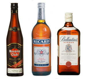 havana club, ricard et ballantines sont trois marques du groupe français.