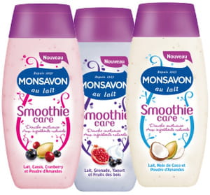 smoothie care monsavon est vendu 2,90 euros en grandes et moyennes surfaces.