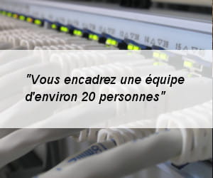chef d'équipe informatique.
