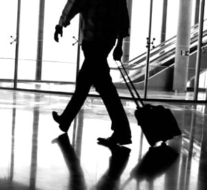 vous apprécierez n'avoir qu'une petite valise à roulette à transporter.