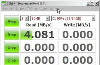 un test simple de performances
