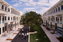 le campus de facebook, qui fut celui de sun auparavant, à menlo park, en