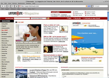 capture d'écran du logiciel