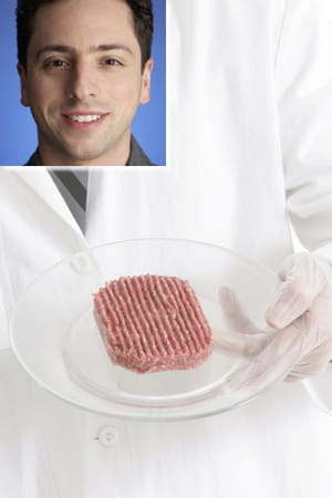 sergueï brin a financé le premier steak fabriqué in vitro.