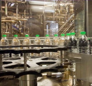 l'usine volvic en auvergne.