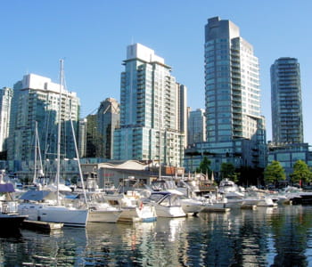une vue de vancouver.
