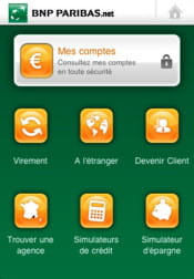 l'application de gestion de comptes de bnp paribas intègre essentiellement des