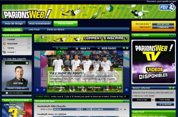parionsweb, le site de paris sportifs de la française des jeux