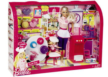 coffret barbie chef, 25,99 euros.