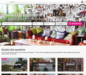 airbnb se rémunère via une commission de 6% à 12% sur les transactions