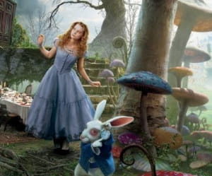 'alice au pays des merveilles', réalisé par tim burton, sortira en salles le 7
