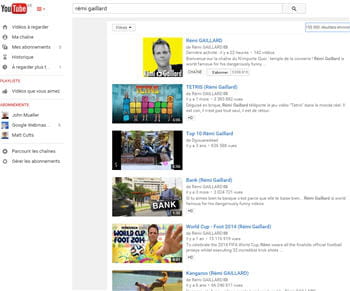 avec un speed index de 7407 (voir ci-contre), youtube s'est hissé à la 7e place