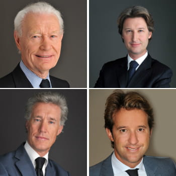de gauche à droite et de haut en bas, jean-claude, jean-charles, jean-françois