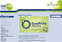page d'accueil du site d'europrise.