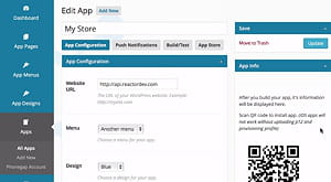 avec apppresser, reactor propose un éditeur d'app.